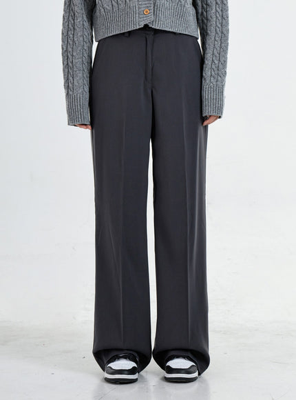 Basic Wide Tailored Pants CO06