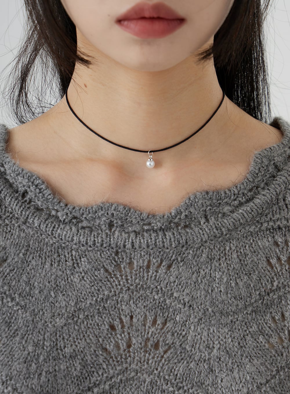 Pearl Choker Necklace OO24