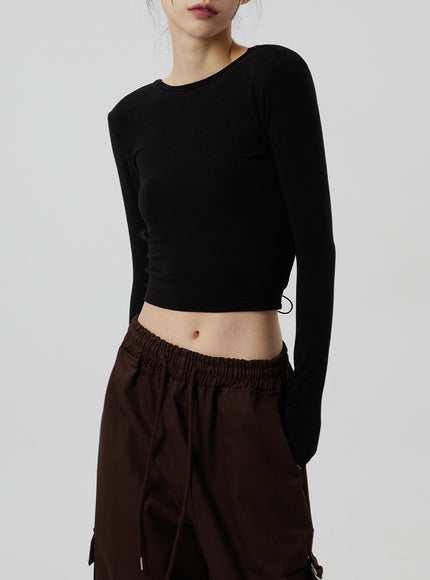 背部交叉繫帶上衣 CF308