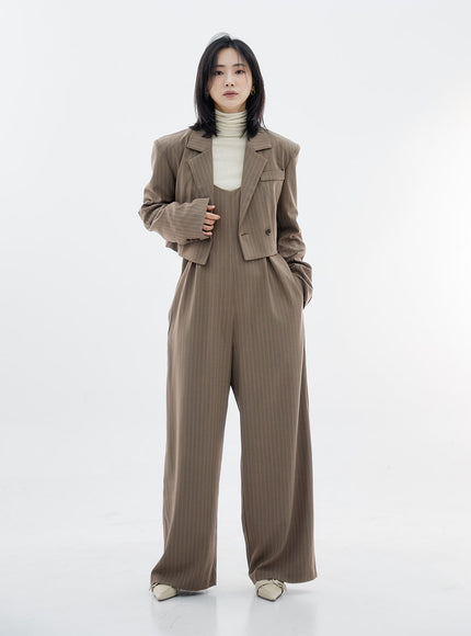 金屬扣人造皮革低跟鞋 OO05