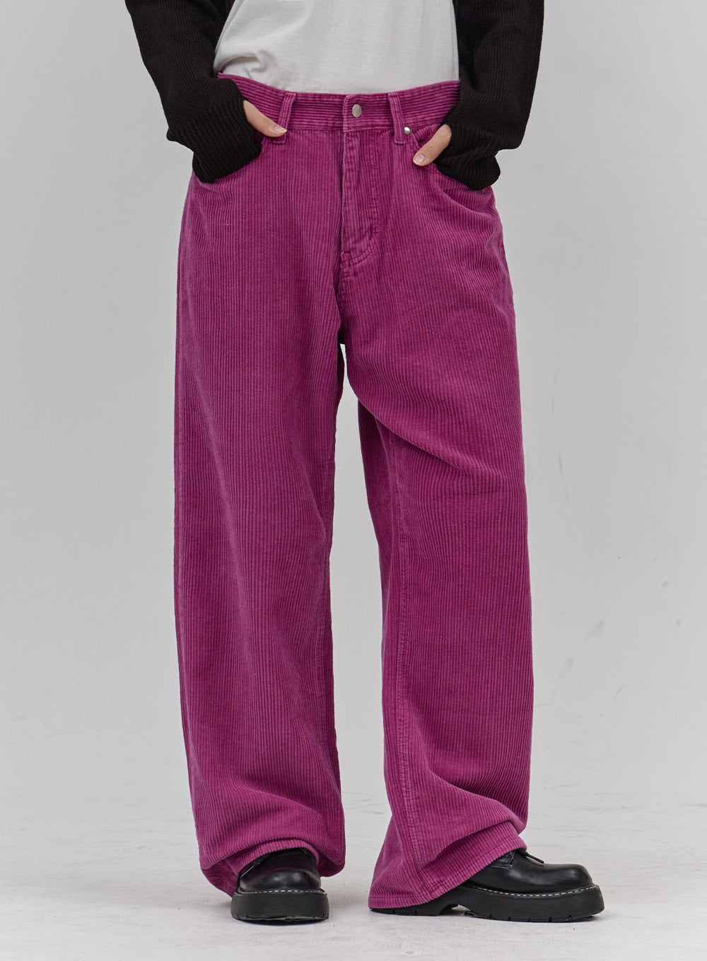 Corduroy Wide Pants Unisex CN21