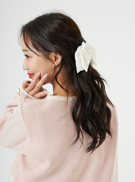 Triple Ribbon Hair Pin BG31