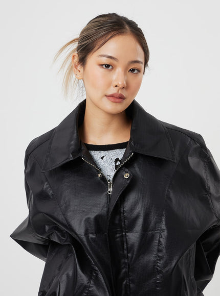 超大號尼龍夾克男女皆宜 CF316