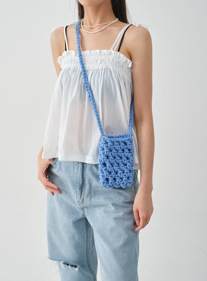 針織斜挎包 CY31