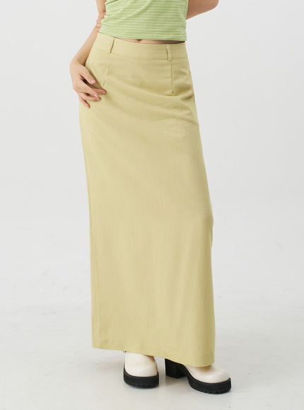 Tailored Maxi Skirt CJ08