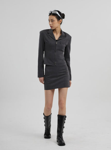 束腰迷你裙CF309