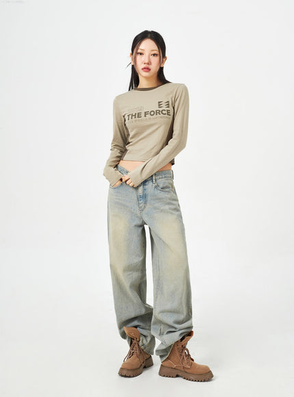 Light Blue Baggy Jeans CM323