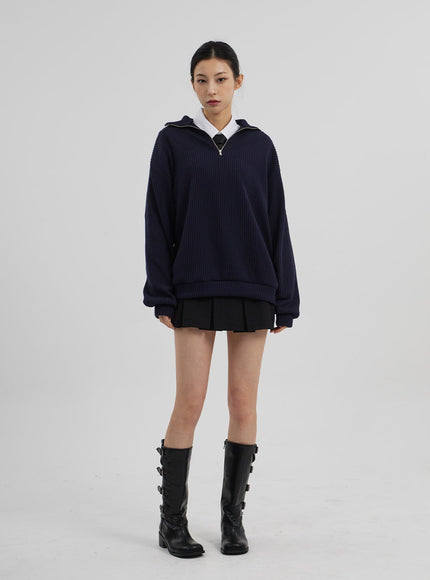 中腰百褶迷你裙CF308