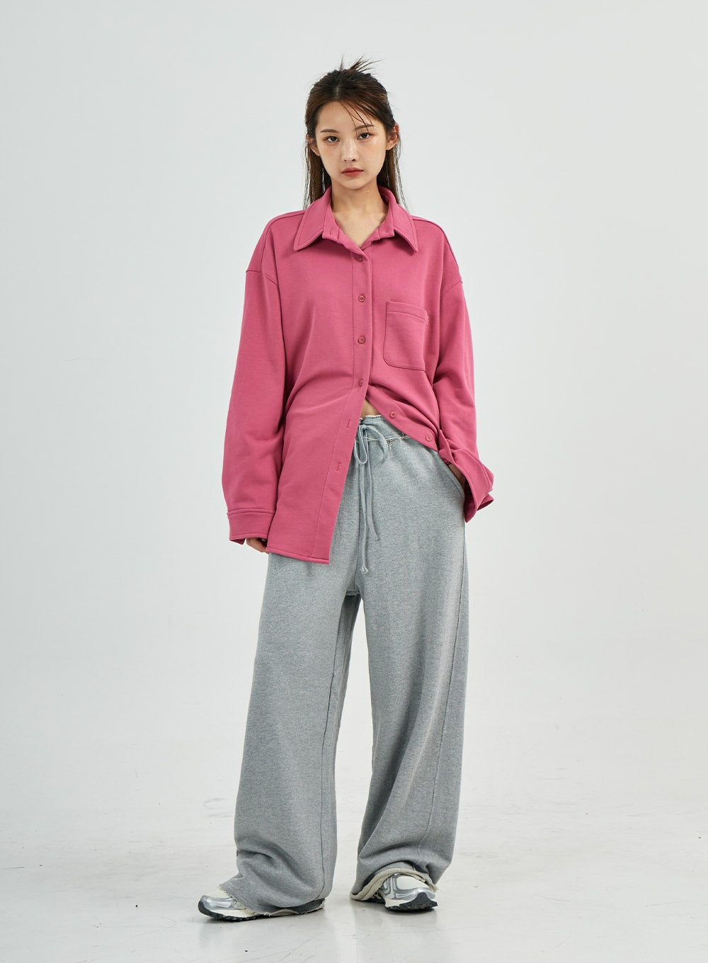 Cotton Loose Sweatpants - Lewkin