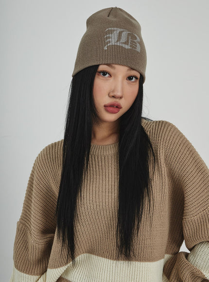 刻字細節無簷小便帽 CD01