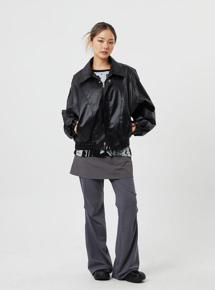 超大號尼龍夾克男女皆宜 CF316