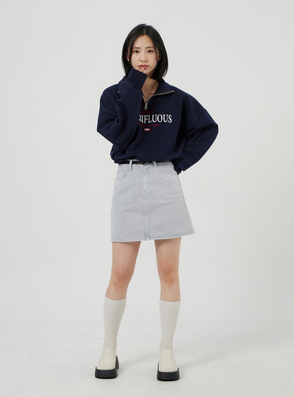 超大半拉鍊 OF316