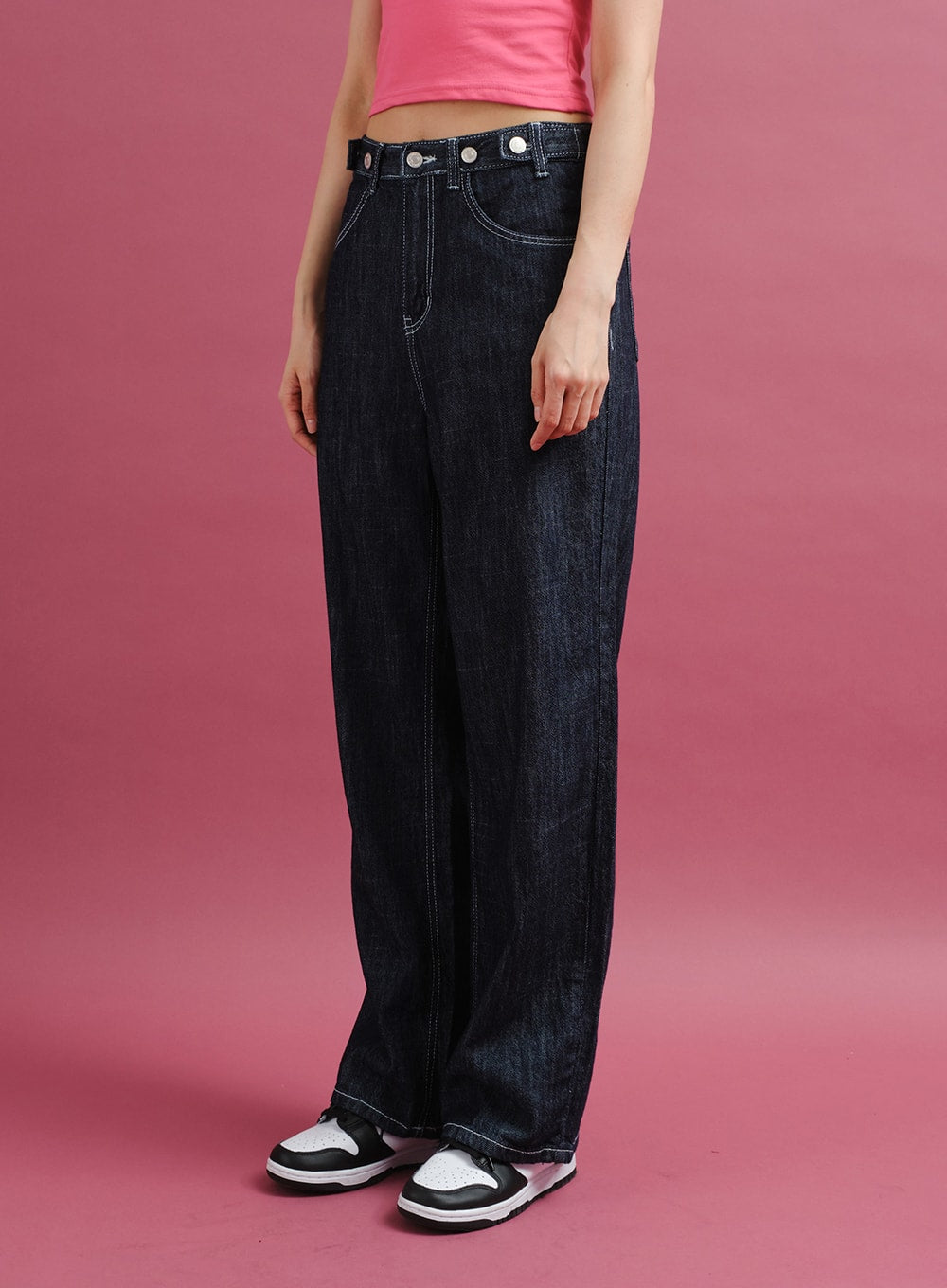 Summer Wide Leg Denim Pants CY25