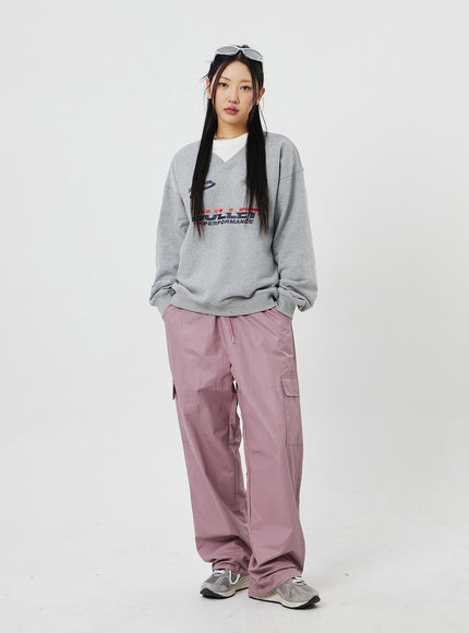 寬鬆工裝褲男女通用 F315