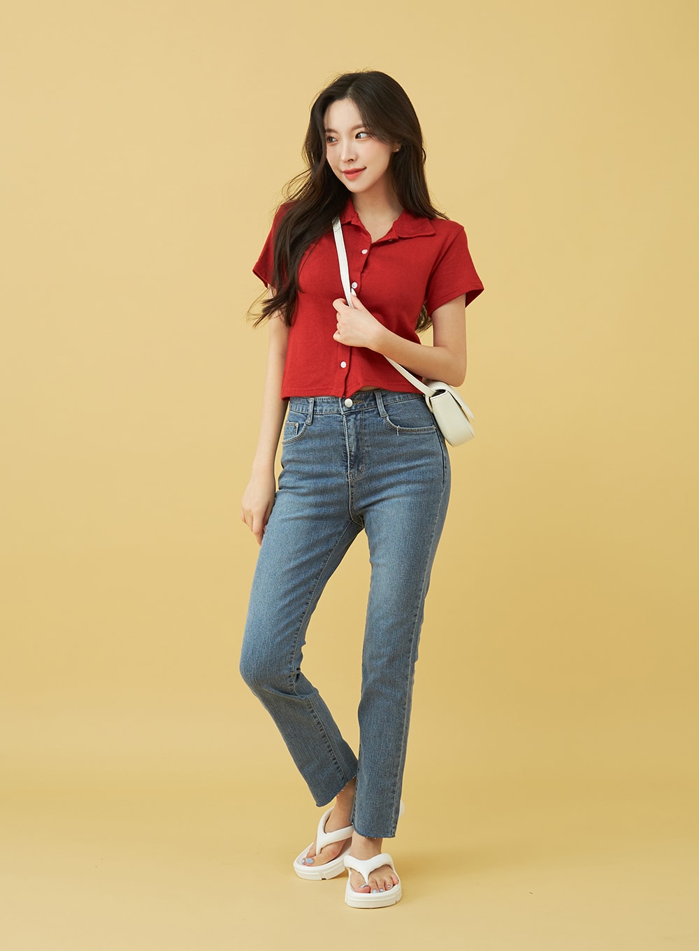 Vintage Style Skinny Jeans BU18