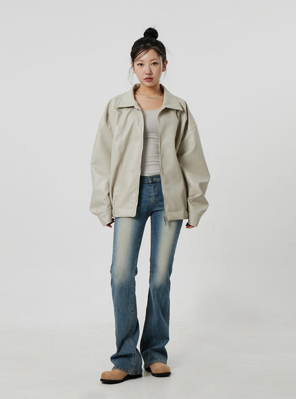 低腰微喇牛仔褲 CF302