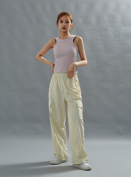 寬鬆繫帶工裝褲 CG01 