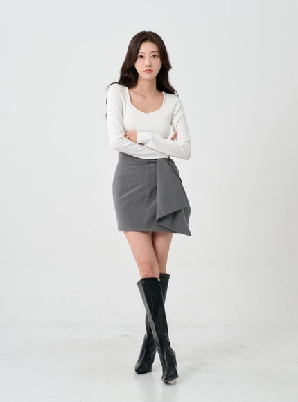 Wide Neck T-Shirt IO14