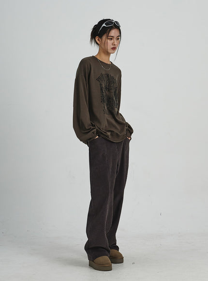 Graphic Oversize Sweatshirt CD07
