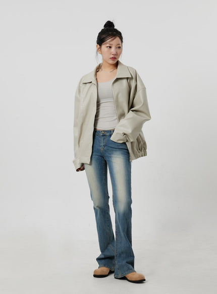 低腰微喇牛仔褲 CF302