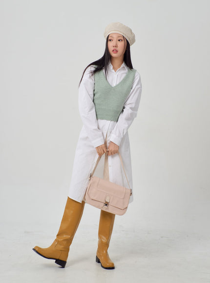 V領簡約背心 IM316