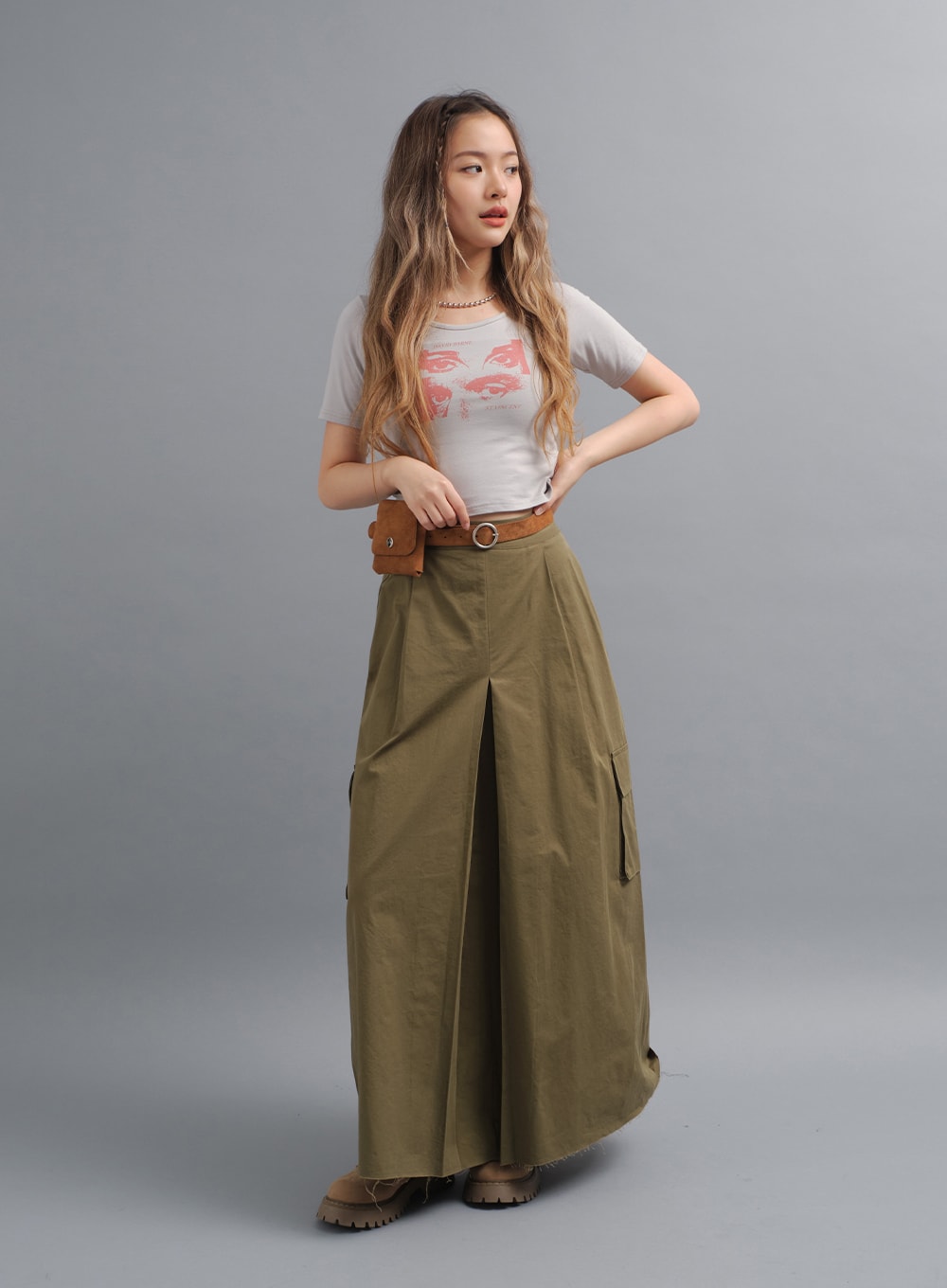 ENOF】ace long skirt - ロングスカート