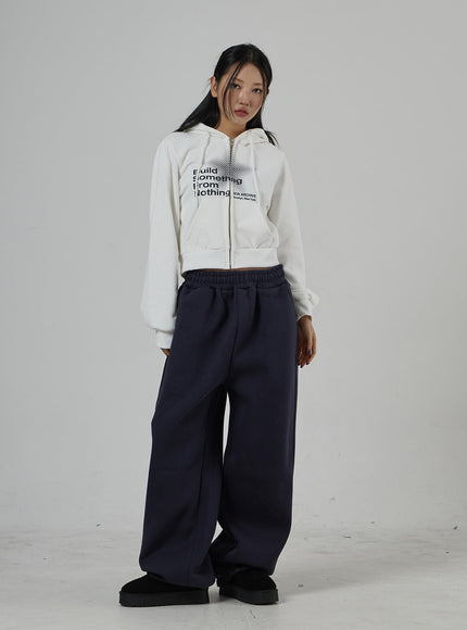 Graphic Zipper Hoodie CD27