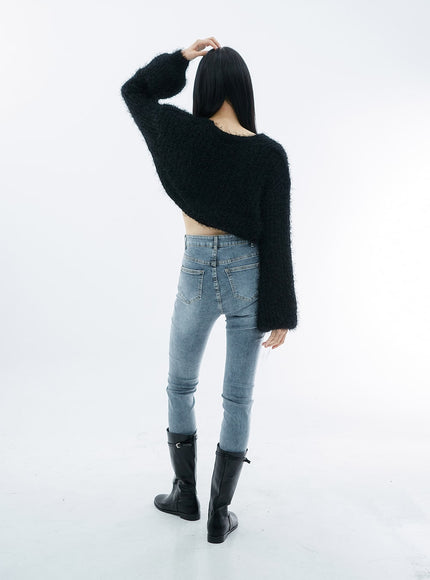 高腰長緊身褲 OO04