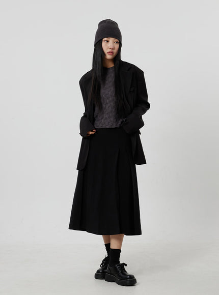 超大基本款夾克 CF306