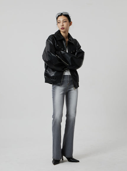 Slim Fit Bootcut Jeans CF307