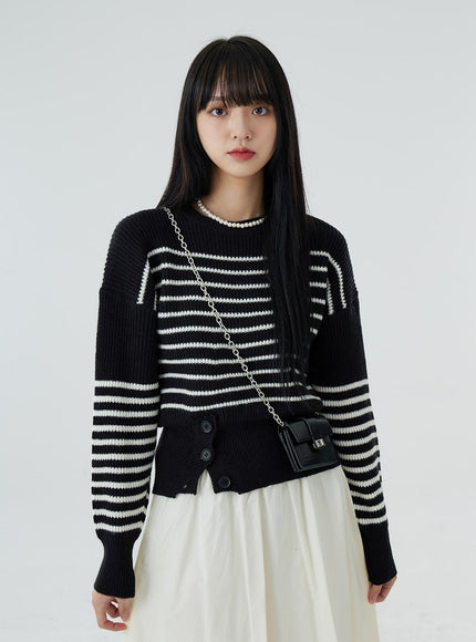 Bending Pleated Long Skirt OO19