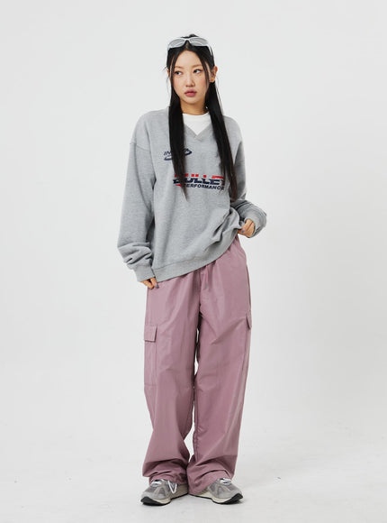 寬鬆工裝褲男女通用 F315