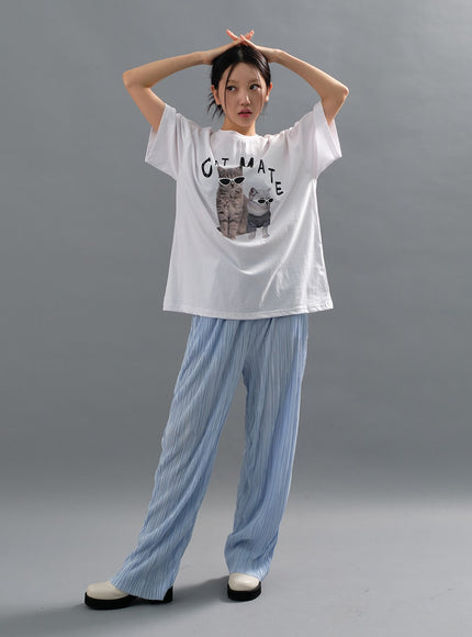Cat Mate Graphic Tee CJ15