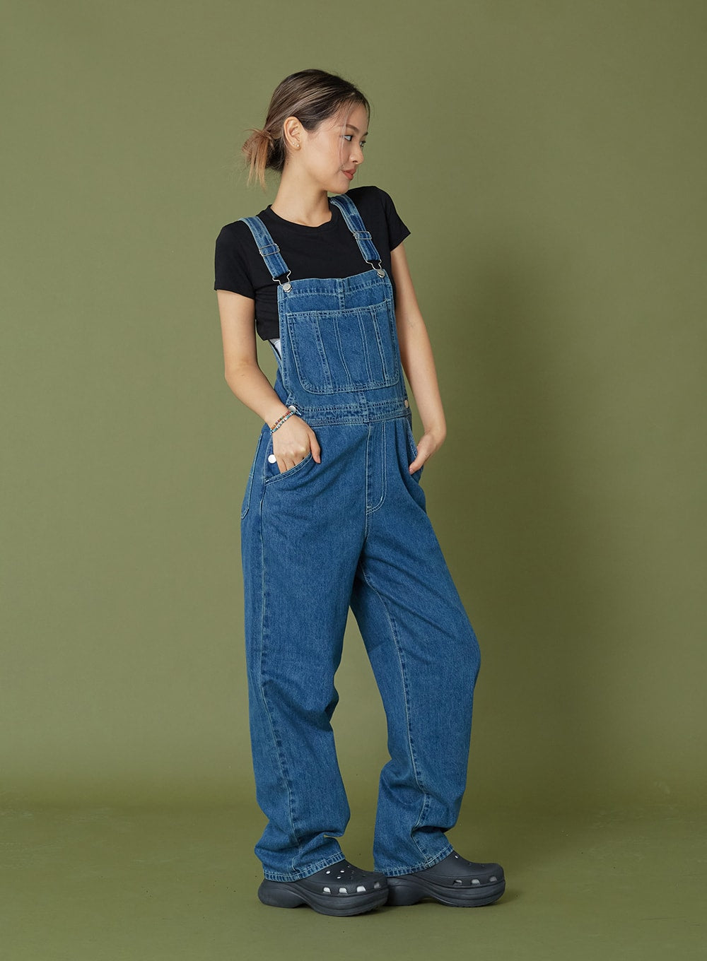 Loose women's jeans overall - lemmlly