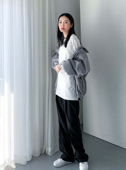 Layered Long Sleeve T Shirt CM2