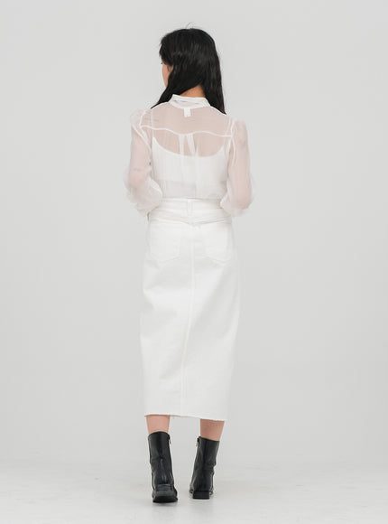 Cami with Padded Bra Attached K0302