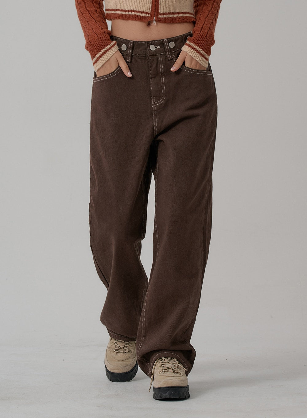 Wide Cotton Pants CN03