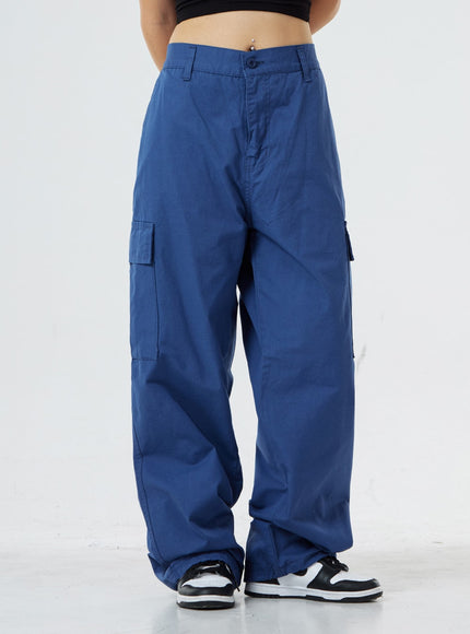 男女通用繫帶工裝褲 CS02