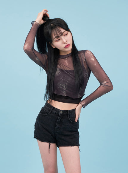 Basic Cropped Cami Top CA07