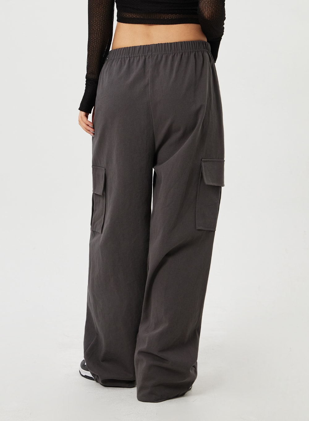 Cargo Wide Leg Track Pants CM302