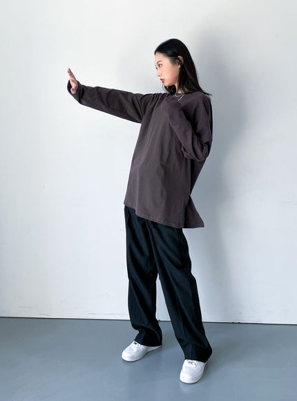 Layered Long Sleeve T Shirt CM2