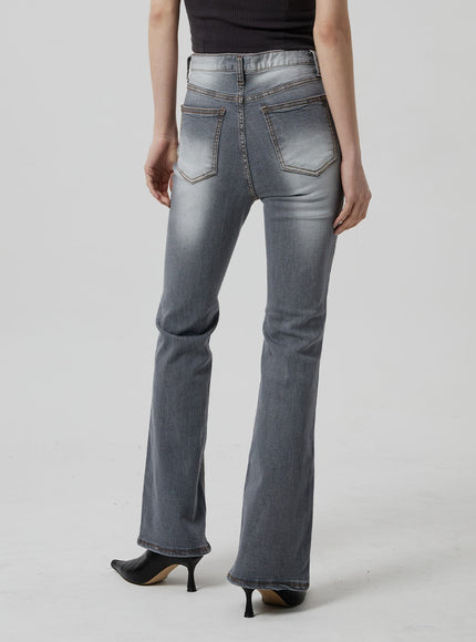 Slim Fit Bootcut Jeans CF307