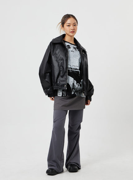 超大號尼龍夾克男女皆宜 CF316