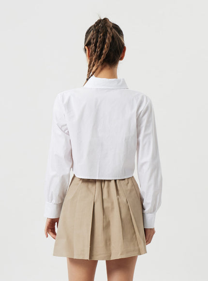 Cropped Basic Shirt CM303