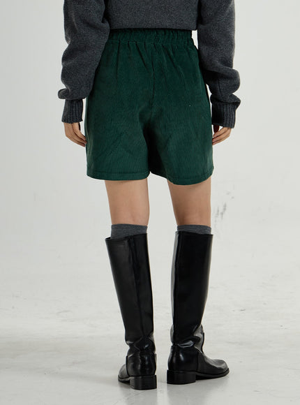 燈芯絨百慕大褲 CO27