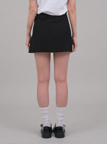 Skort with Front Slit C2701