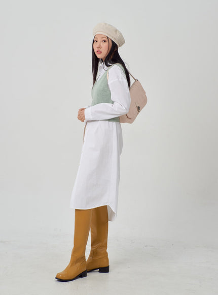 V領簡約背心 IM316