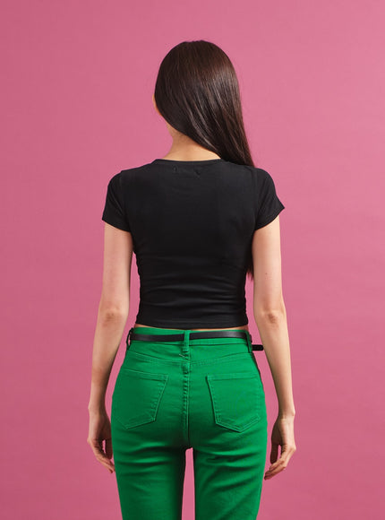 Dalmation 短款 T 卹 CY17