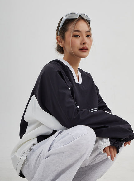 Oversized Drawstring Graphic Tee Unisex CJ313