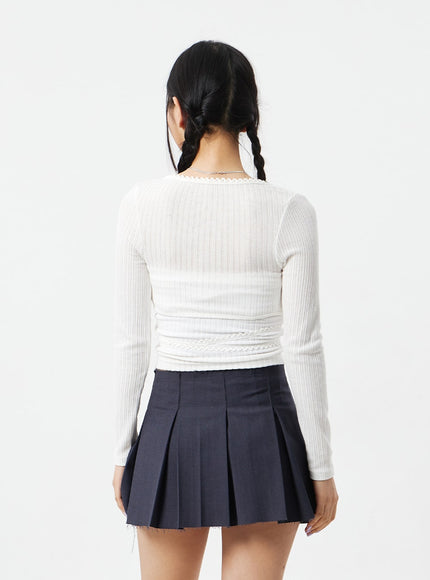 蕾絲上衣開衫套裝 CM324